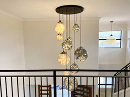 LED Drop Light P410-10Lamps-85cm - Galaxy Lighting NZ