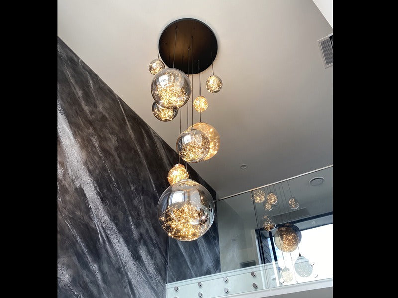 LED Drop Light P410-10Lamps-85cm - Galaxy Lighting NZ
