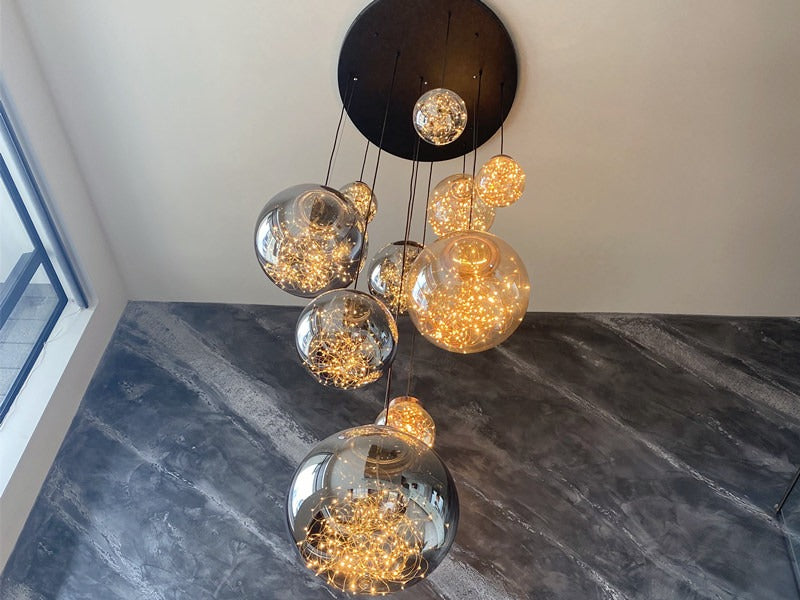 LED Drop Light P410-10Lamps-85cm - Galaxy Lighting NZ