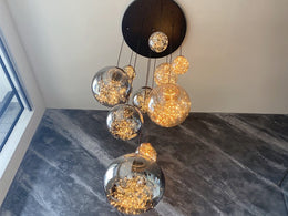 LED Drop Light P410-10Lamps-85cm - Galaxy Lighting NZ