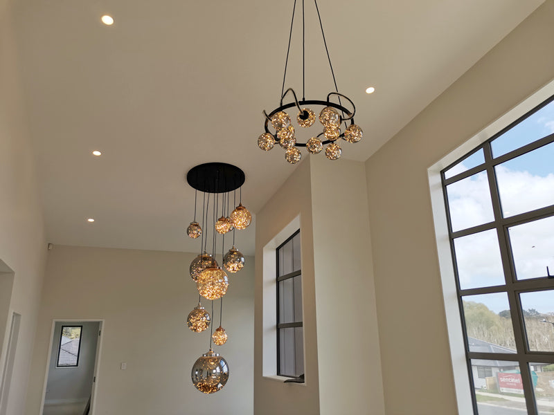 LED Drop Light P410-10Lamps-85cm - Galaxy Lighting NZ