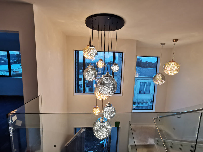 LED Drop Light P410-10Lamps-85cm - Galaxy Lighting NZ