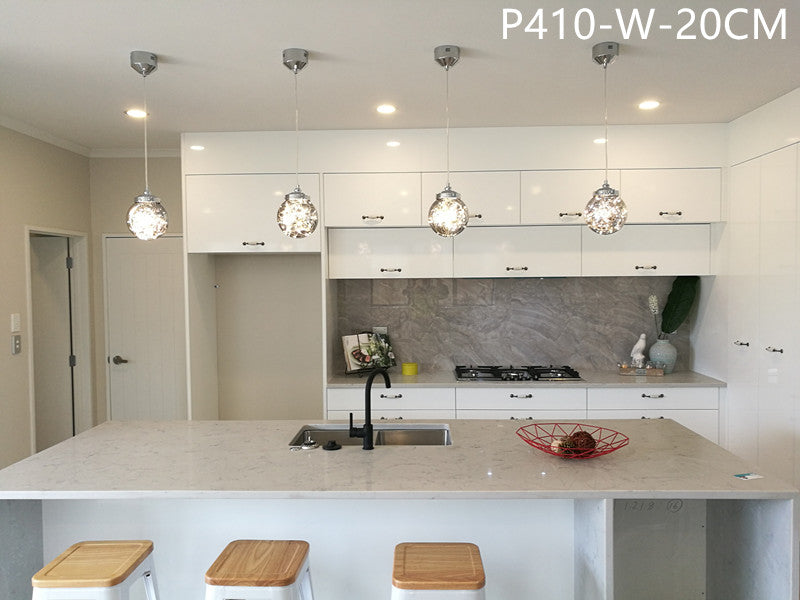 Smokey Grey LED Pendant Light, Single Light P410-20W - Galaxy Lighting NZ