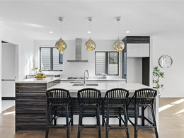 Smoky Grey LED Pendant Light P410-30W - Galaxy Lighting NZ