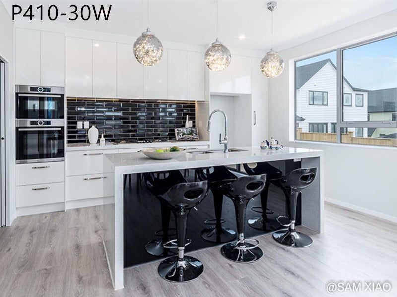Smoky Grey LED Pendant Light P410-30W - Galaxy Lighting NZ