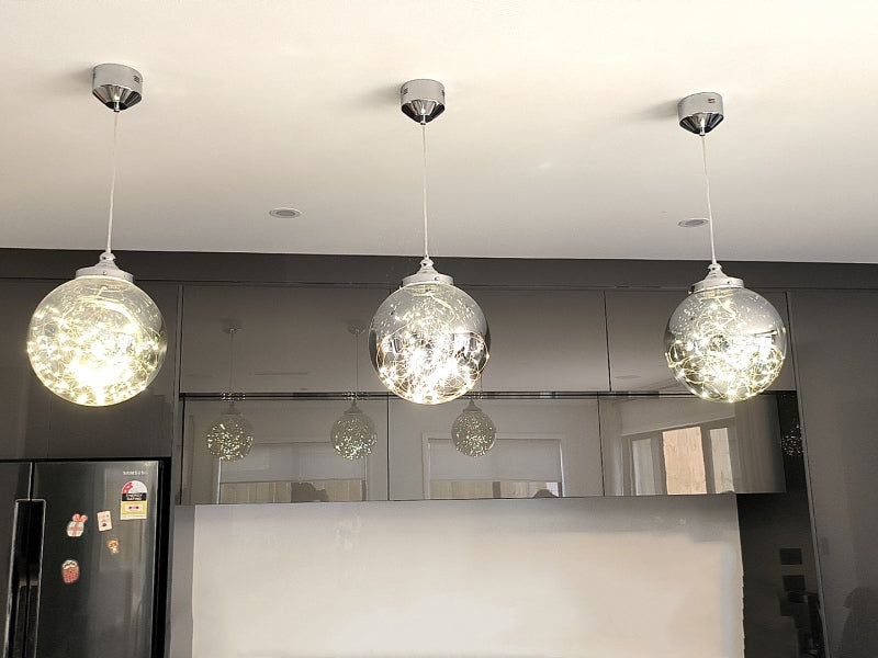 Smoky Grey LED Pendant Light P410-30W