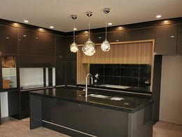 Smoky Grey LED Pendant Light P410-30W - Galaxy Lighting NZ