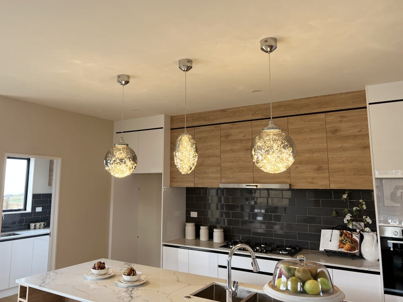 Smoky Grey LED Pendant Light P410-30W - Galaxy Lighting NZ