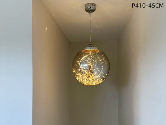 Smoky Grey LED Pendant Light P410-45W - Galaxy Lighting NZ