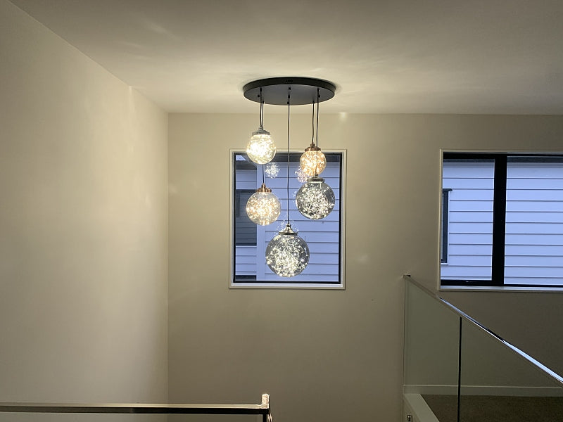 LED Drop Light P410-5Lamps-60cm - Galaxy Lighting NZ