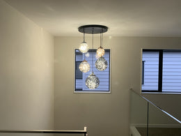 LED Drop Light P410-5Lamps-60cm - Galaxy Lighting NZ