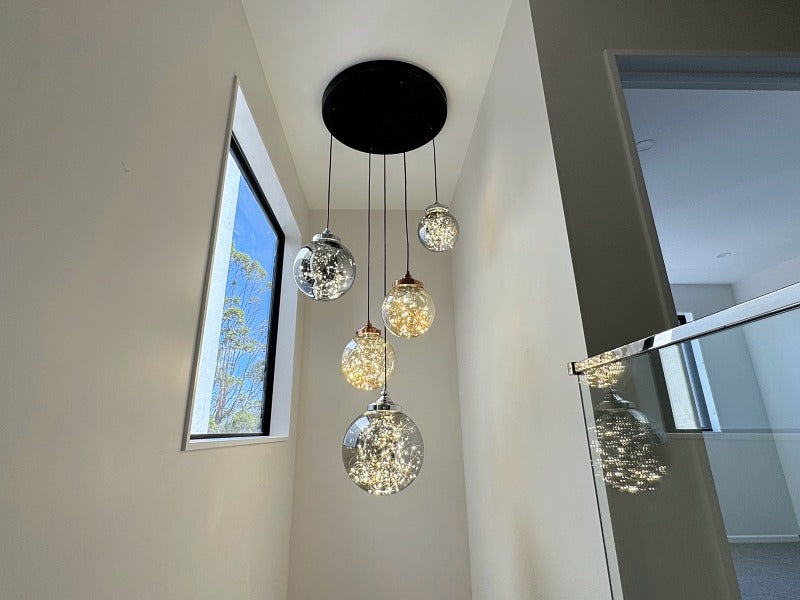 LED Drop Light P410-5Lamps-60cm - Galaxy Lighting NZ