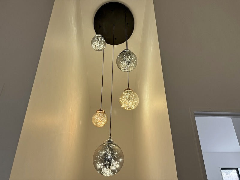 LED Drop Light P410-5Lamps-60cm - Galaxy Lighting NZ