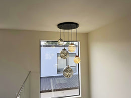 LED Drop Light P410-5Lamps-60cm - Galaxy Lighting NZ