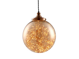 Amber LED Pendant Light,Three Sizes P410-20Y - Galaxy Lighting NZ