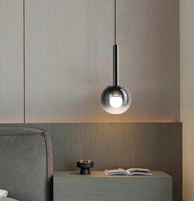 FREE LIFTING Motion Control LED Pendant Light/Bedside Feature Light P413-Smoky Grey - Galaxy Lighting NZ