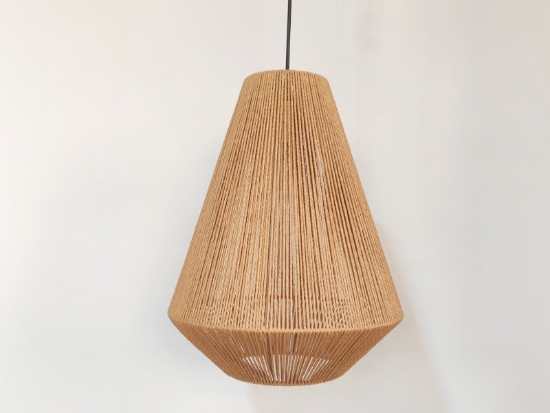Hemp Rope Pendant Light P414 - Galaxy Lighting NZ