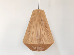 Hemp Rope Pendant Light P414 - Galaxy Lighting NZ