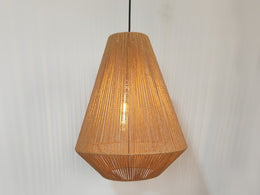 Hemp Rope Pendant Light P414 - Galaxy Lighting NZ