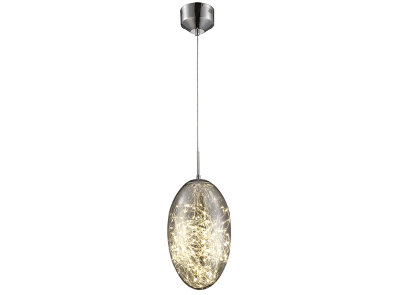 Smoky Grey LED Pendant Light P417-W - Galaxy Lighting NZ