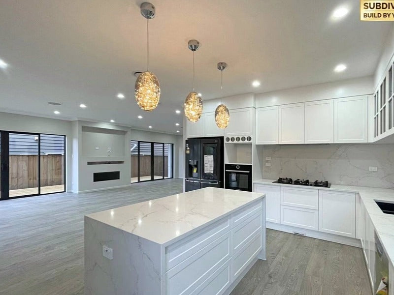 Smoky Grey LED Pendant Light P417-W - Galaxy Lighting NZ