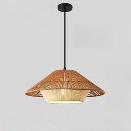 Hemp Rope Pendant Light P419-500 - Galaxy Lighting NZ