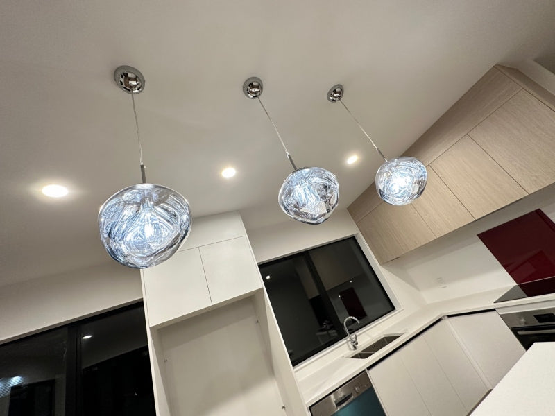Stylish Pendant Light P420-Chrome - Galaxy Lighting NZ