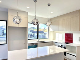 Stylish Pendant Light P420-Chrome - Galaxy Lighting NZ