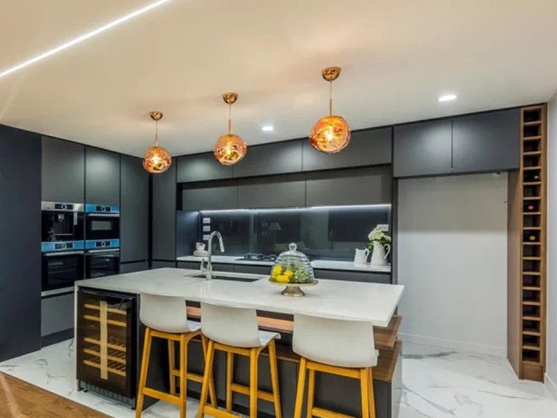 Stylish Pendant Light P420-Copper - Galaxy Lighting NZ