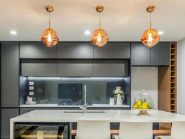 Stylish Pendant Light P420-Copper - Galaxy Lighting NZ
