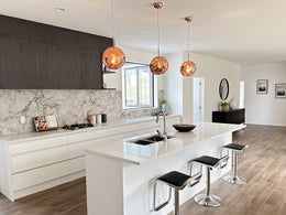Stylish Pendant Light P420-Copper - Galaxy Lighting NZ