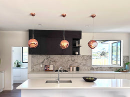Stylish Pendant Light P420-Copper - Galaxy Lighting NZ
