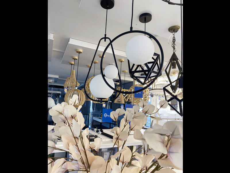 Black Pendant Light P421-B - Galaxy Lighting NZ