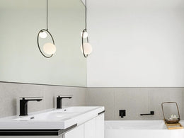 Black Pendant Light P421-B - Galaxy Lighting NZ