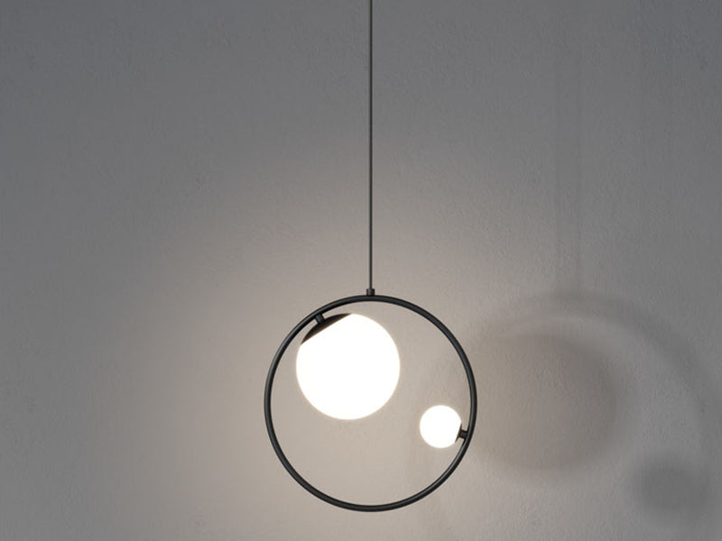 Black Pendant Light P421-B - Galaxy Lighting NZ