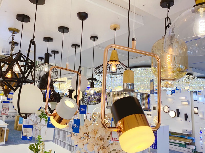 LED Pendant Light, Single Light P424-Black(DEMO) - Galaxy Lighting NZ