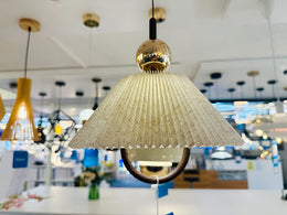 FREE LIFTING WhiteColour LED Pendant Light/Bedside Feature Light With Handle P425 - Galaxy Lighting NZ