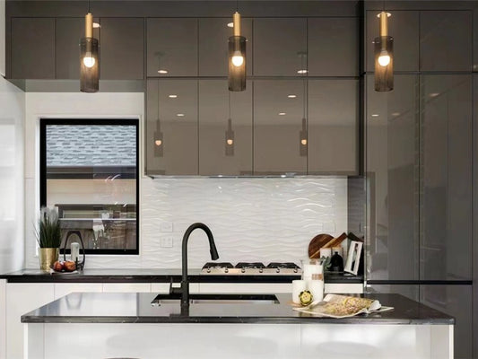 Modern Pendant Light, Single Light P426 - Galaxy Lighting NZ
