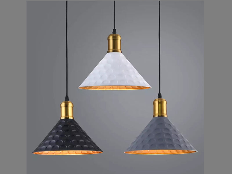 Industrial Pendant Light P437-Round-50cm - Galaxy Lighting NZ