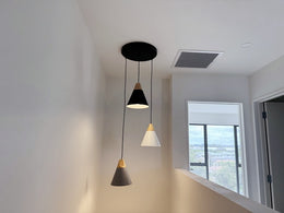 Nordic Timber Style Pendant Light P438-40cm - Galaxy Lighting NZ