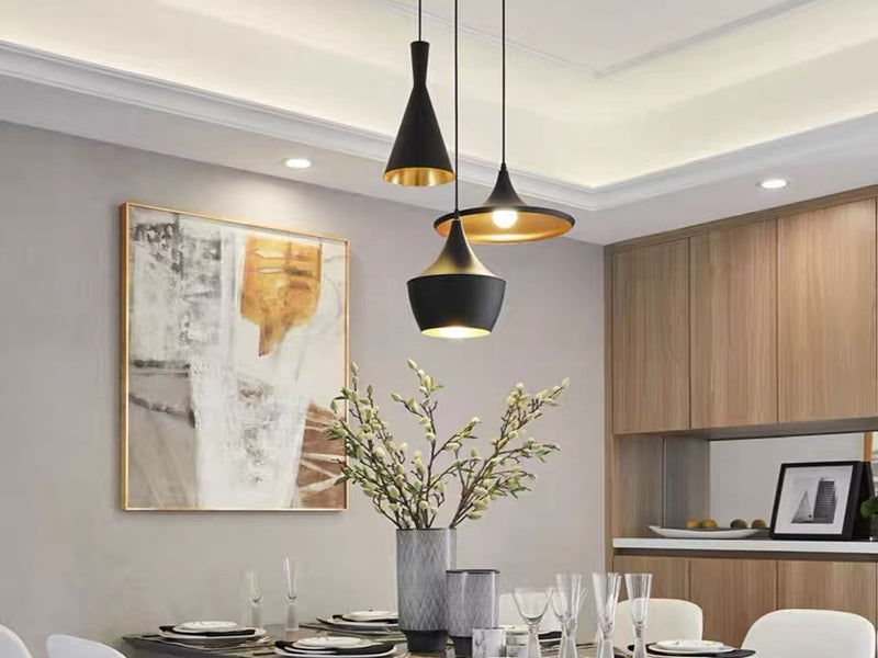 Industrial Pendant Light P441-Round-50cm - Galaxy Lighting NZ