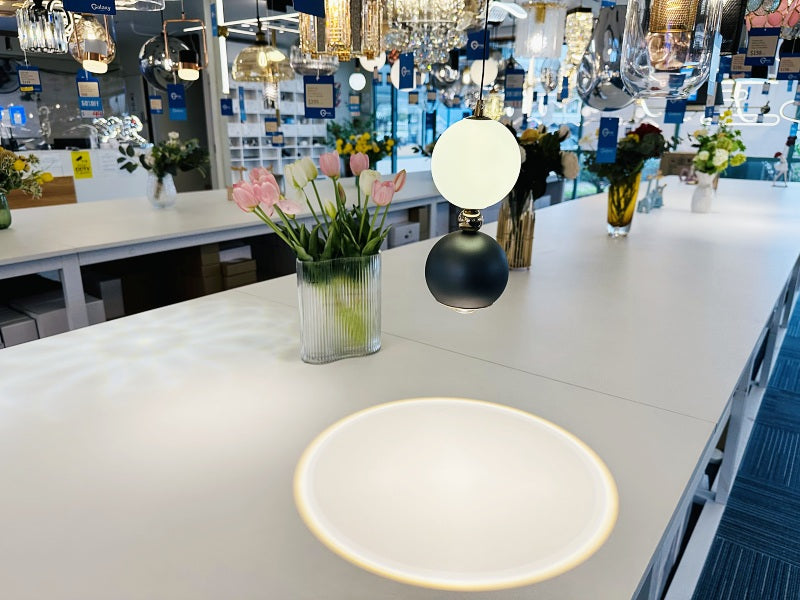 FREE LIFTING Grey Colour LED Pendant Light/Bedside Feature Light P443-Grey - Galaxy Lighting NZ