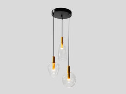 LED Pendant Light, P448-40cm-4000k - Galaxy Lighting NZ