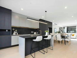 Modern LED Pendant Light, Linear Light P804-White-2.25M-CCT - Galaxy Lighting NZ