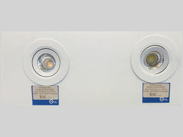 10W White 3000k/6000k LED COB Downlights R104-10W - Galaxy Lighting NZ