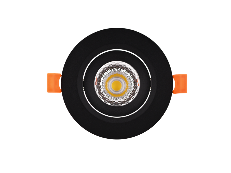 10W Black 3000k/6000k LED COB Downlights R104-10W - Galaxy Lighting NZ