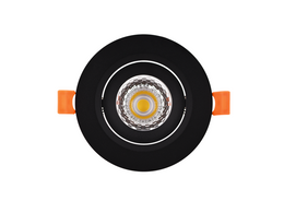 10W Black 3000k/6000k LED COB Downlights R104-10W - Galaxy Lighting NZ