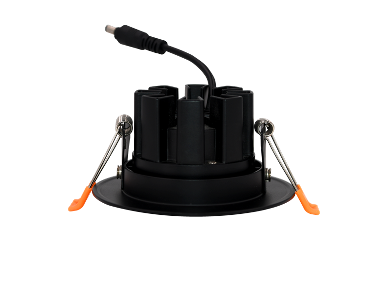 10W Black 3000k/6000k LED COB Downlights R104-10W - Galaxy Lighting NZ