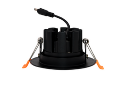 10W Black 3000k/6000k LED COB Downlights R104-10W - Galaxy Lighting NZ