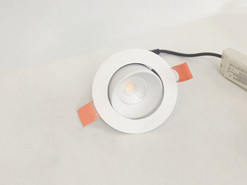 7W 3000k/6000k White LED COB Downlights R104-7W - Galaxy Lighting NZ